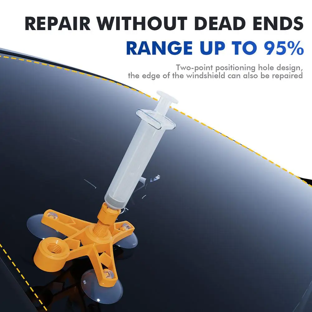 طقم تصليح زجاج الزجاج الأمامي للسيارات لتقوم بها بنفسك نافذة طقم شاشة الهاتف المحمول علاج الغراء زجاج السيارة خدش الكراك إصلاح الملحقات #5