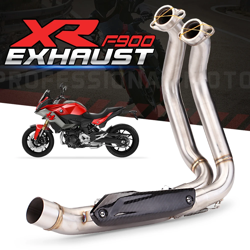

Слипоны для BMW F900R F900 R F900XR F900 XR 2020 2021 модификация выхлопной трубы мотоцикла 50,8 мм средняя звеньевая труба