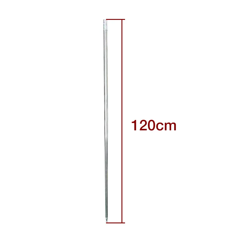 Palo mágico de 1,2 M, varilla elástica de acero inoxidable, extensión telescópica de mano, divertido palo de bolsillo para mago