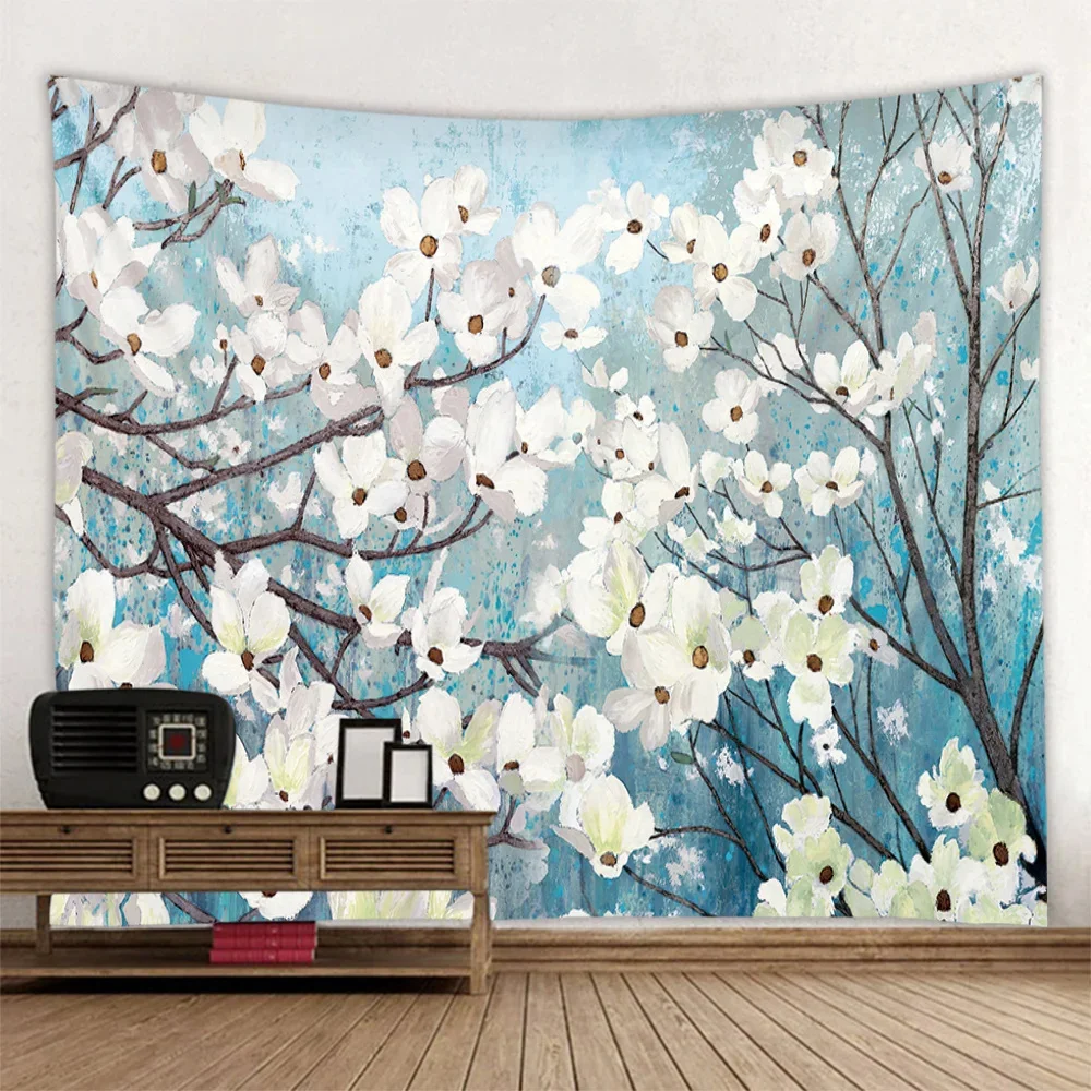 

Flowers and Birds Plants Butterfly wall Hanging Dormitory Outdoor Bedroom living room Home Decoration