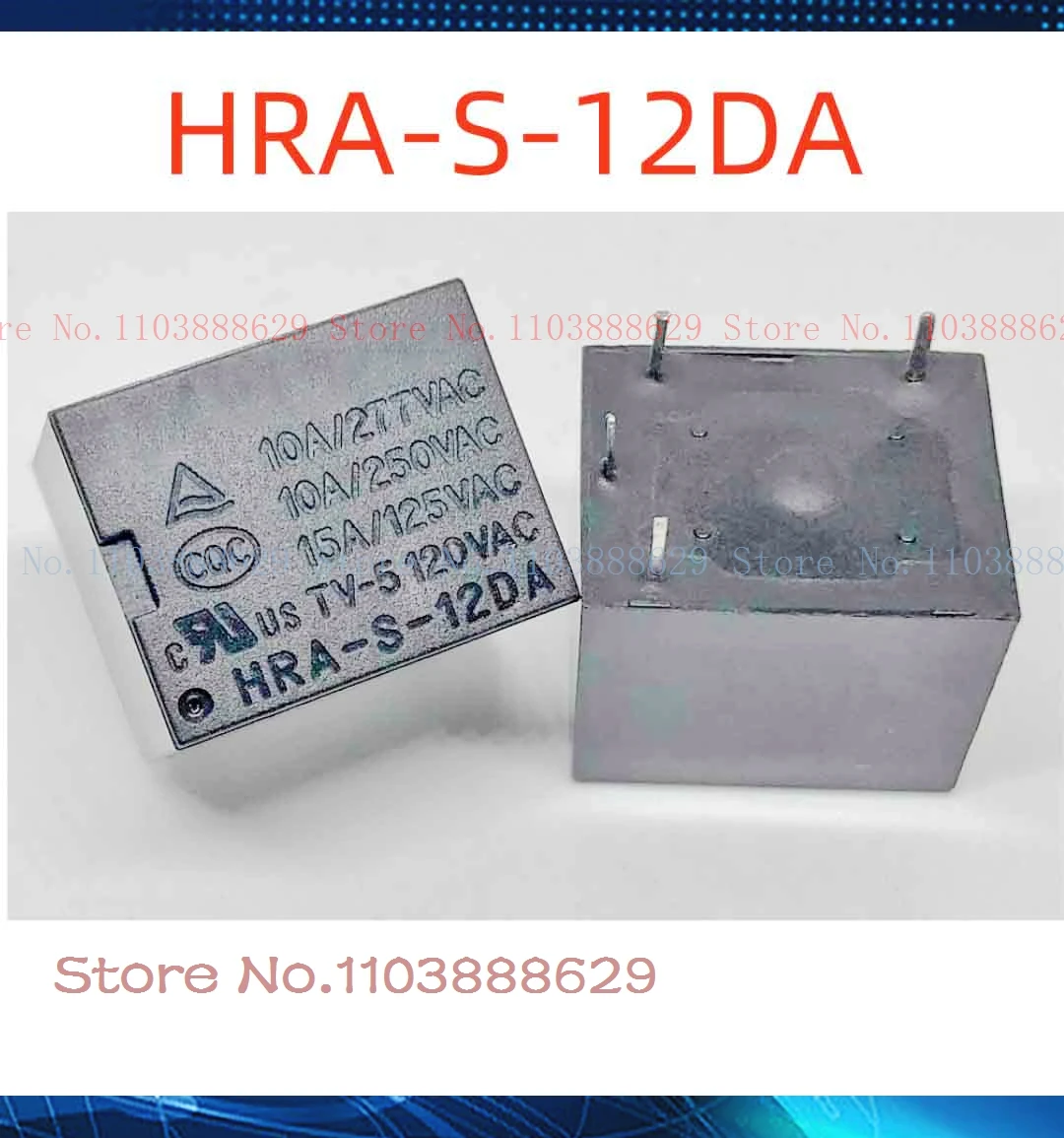 10A HRA-S-12DA/24DA/5DAT/5DA/9DA T73A