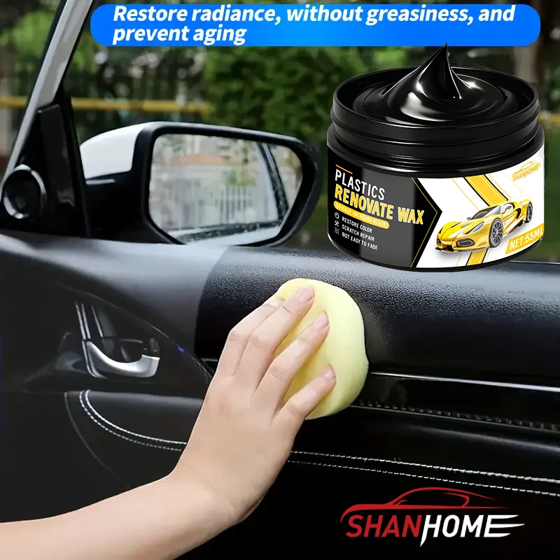 

Универсальный воск для ремонта и полировки кожи и пластика - Крем для восстановления салона автомобиля, для ухода за кожей и резиной