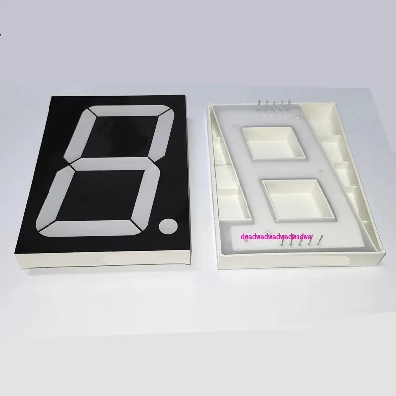 

40101AS 40101BS 4-дюймовый 7-сегментный красный дисплей Цифровая трубка 10PIN со общим катодом Светодиодная цифровая трубка