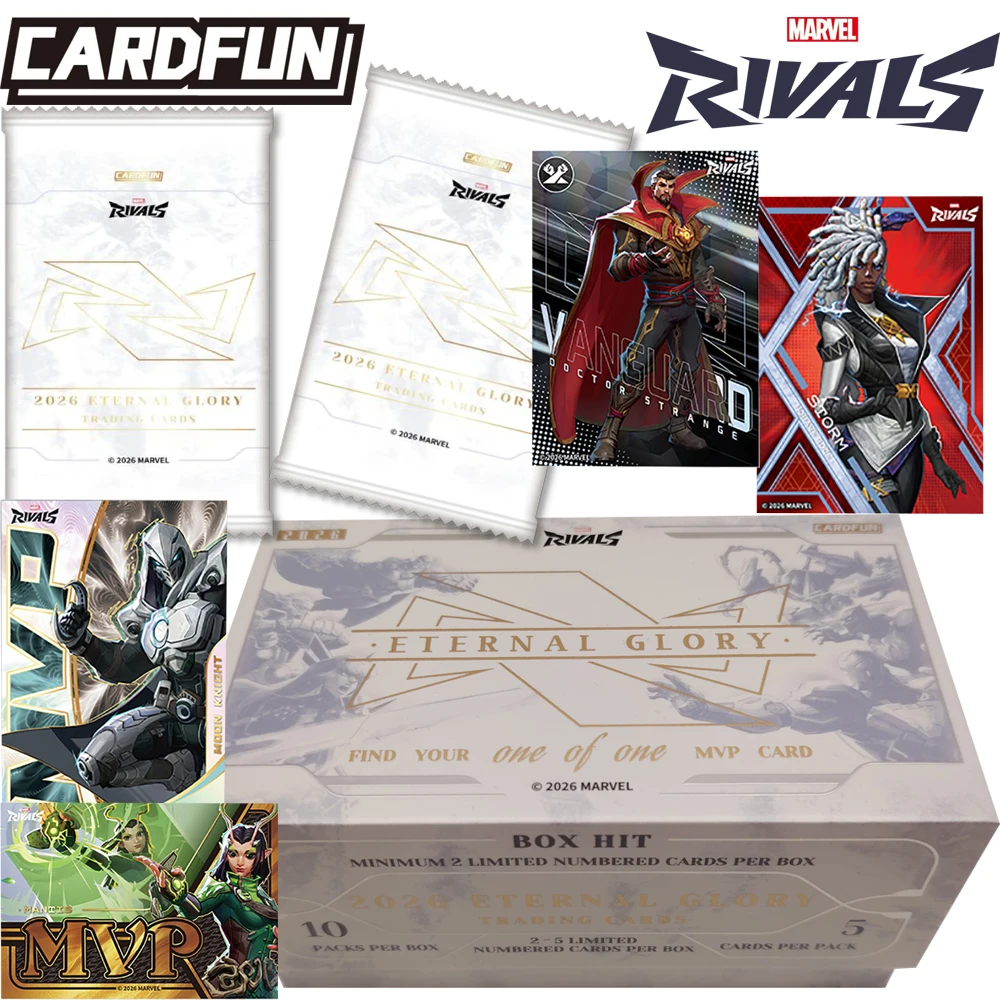 

New Genuine CARD.FUN Marvel Rivals Collection Card Steve Rogers Peni Parker Loki Exquisite Craftsmanship Fashion Cards Kids Gift