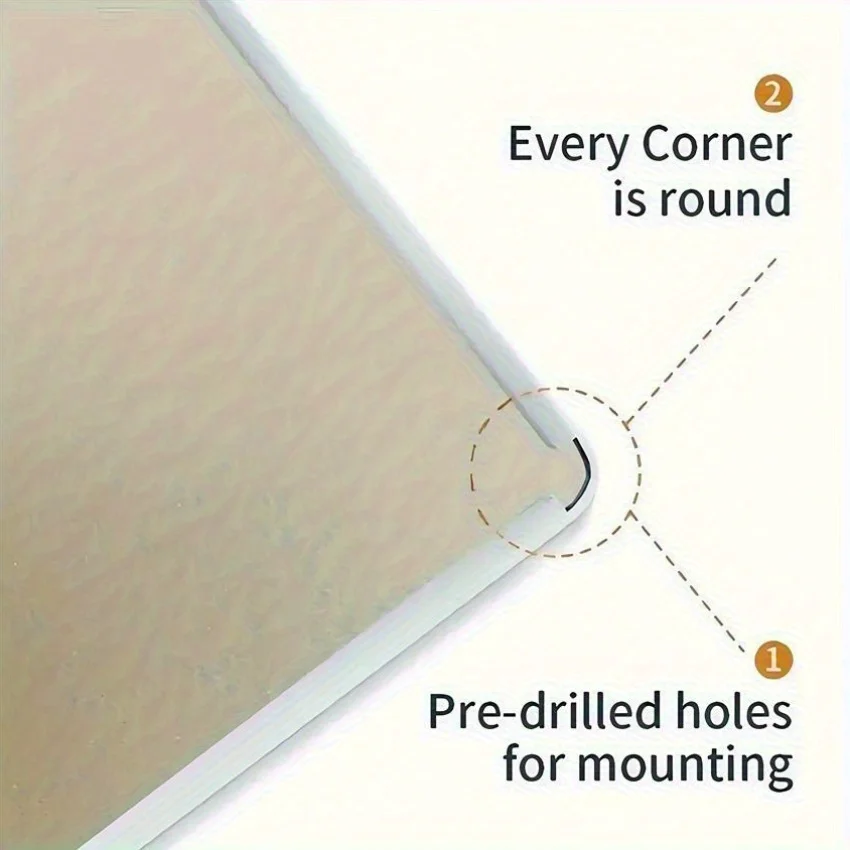 ديكور حائط مطلي ثنائي الأبعاد مع زهور بيضاء وأوراق خضراء، مثالي للمنزل أو المكتب أو التعليمي
