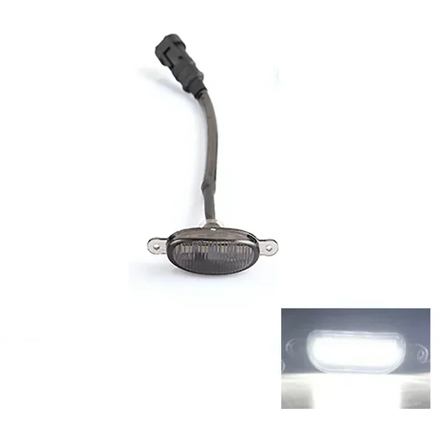 Universele Auto Front Led Grille Licht Gerookt Amber Wit 4/5/6led Grill Licht Adelaar Oog Lamp Voor Off-Road Kofferbak Suv Ford Toyota