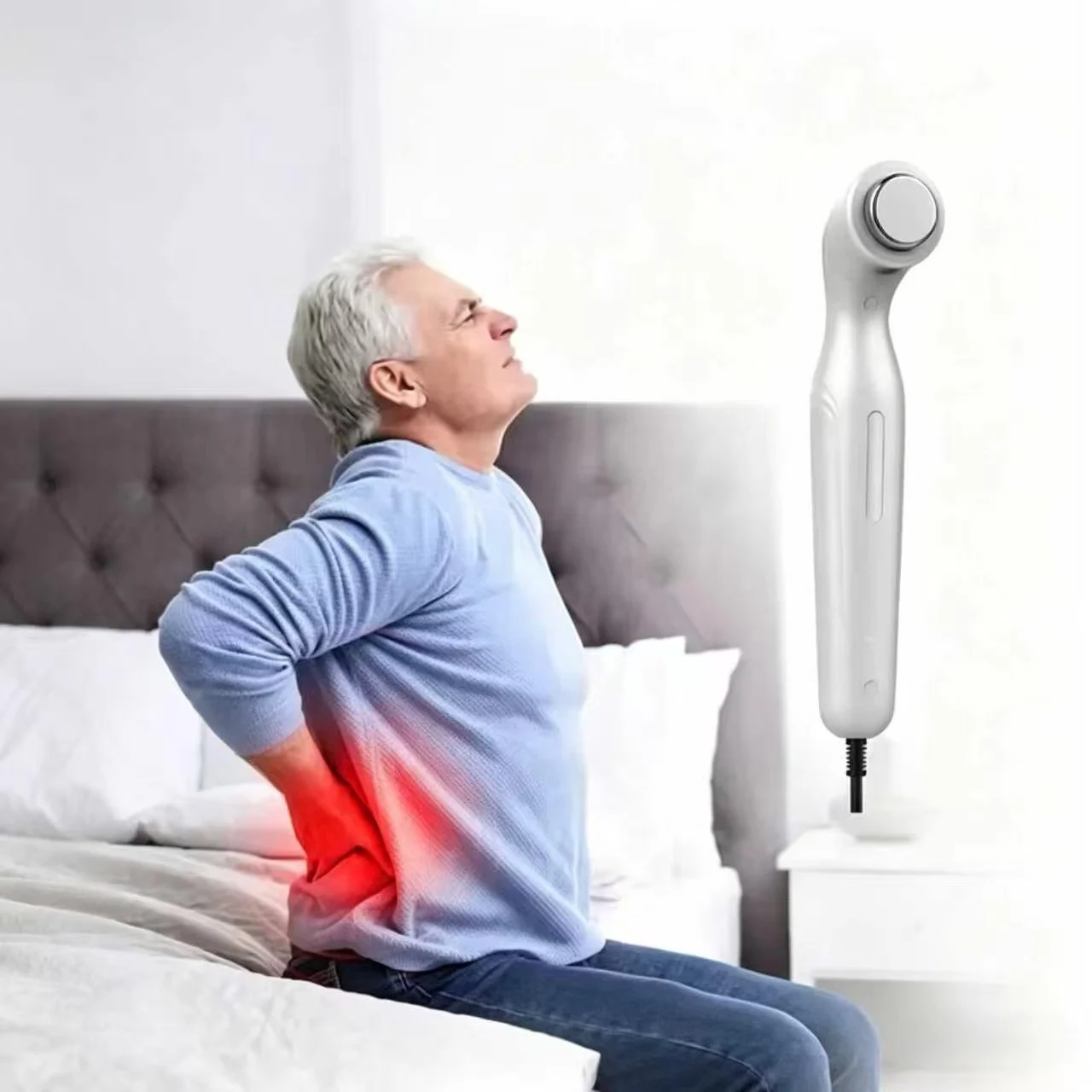 Therapeutic Ultrasound Physiotherapy Unit, Reduce Chronic Pain Body Massager, Arthritis Muscle Stimulator Physical Therapy