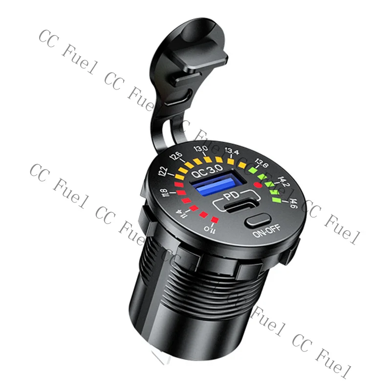 C+ Car Charger USB Cigarette Lighter Socket Dual Adapter for Apple iPhone Samsung