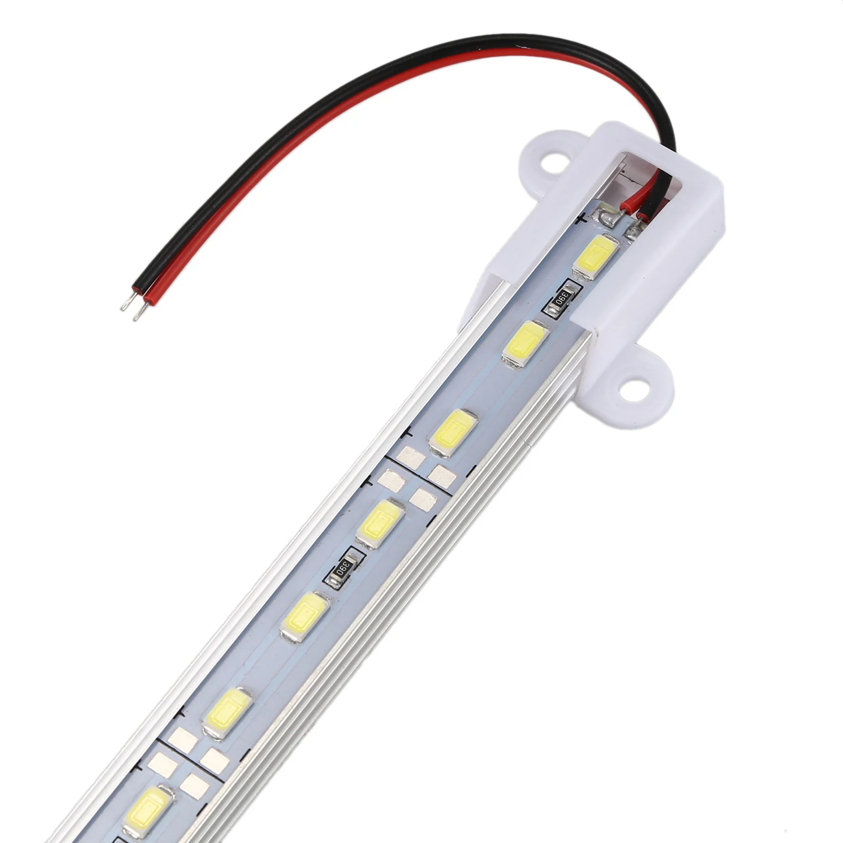 

AA49 5X 50CM 12V 36 LED 5630 SMD Hard Strip Bar Light Aluminum Rigid White