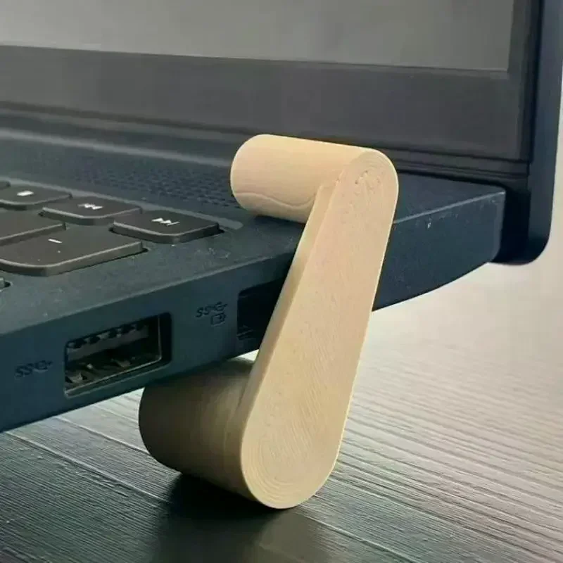 1Pair Portable Laptop Cooling Stand Ventilated Heat Dissipation Invisible Elevated Holder Universal Notebook Accessory