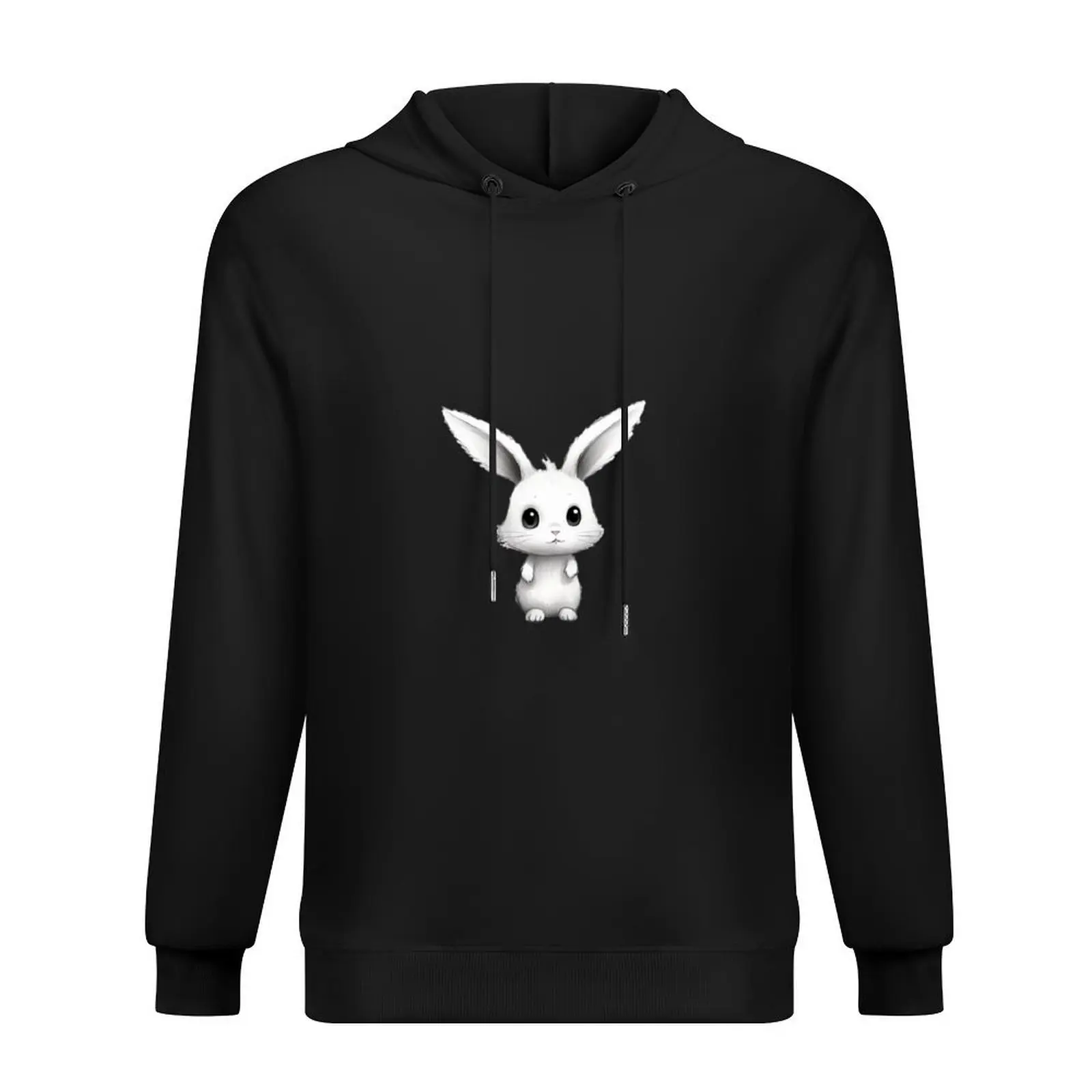 

Long Eared Cute Bunny Hoodie autumn new products graphic t shirts men men clothes men's sweat-shirt set new hooded tee