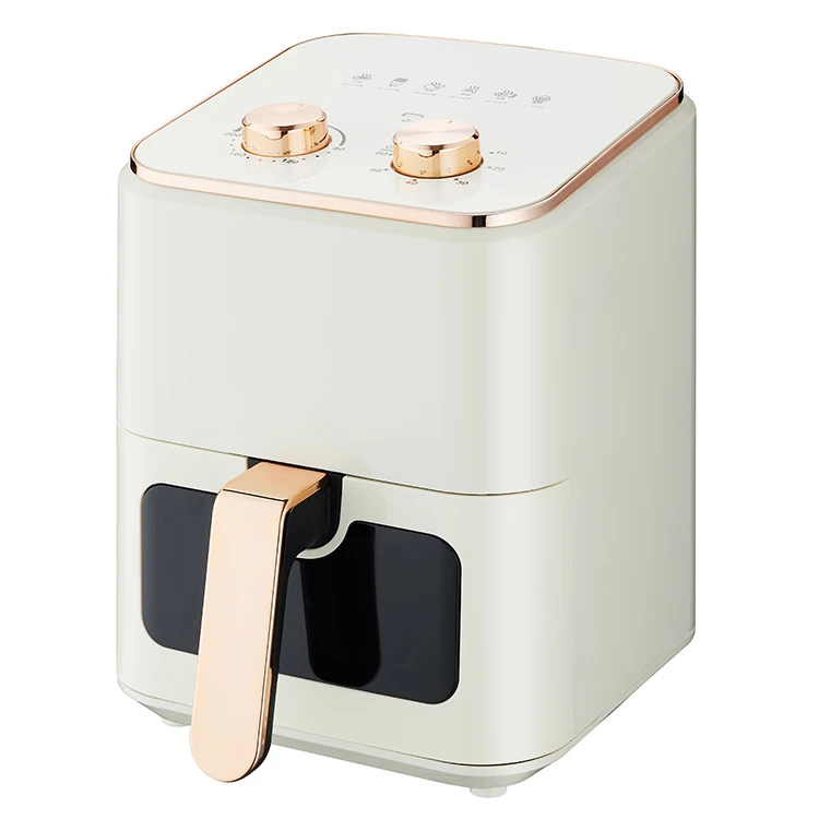 

2026 New Model Multi-functionalPromotional Model 4 Liters Non-stick Multifunction Digital air Fryer with Visible Window