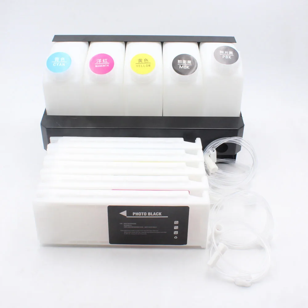 Ciss Ink System for Epson SC-T3000 T5000 T7000 T3070 T5070 T7070 T3200 T5200 T7200 T3270 T5270 T7270 Bulk ink system with chip