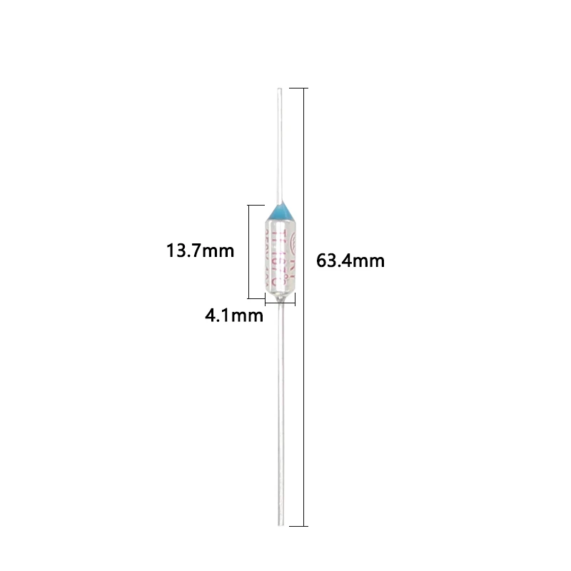 【10-5PCS】【 60C - 300C 】TF Thermal Fuse RY 10A 15A 250V Temperature Control Thermostat Switch 175 180 185 190 192 195 200 300C