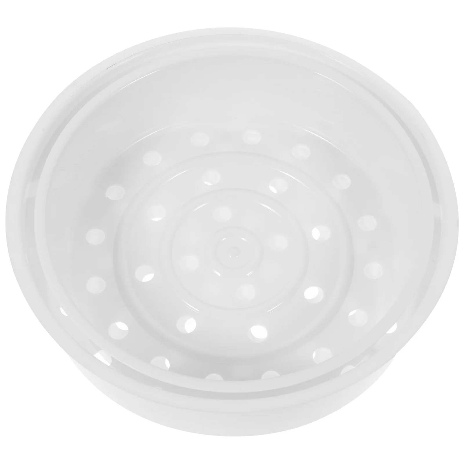 

2Pcs Steamer Basket Plastic Steaming Tool for Rice Buns Seafood Kitchen Supplies Food Steaming Strainer Heating Rack
