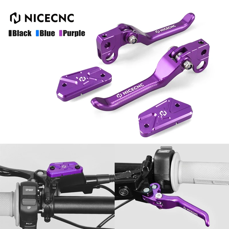 

For Surron Light Bee X Front Rear Brake Levers Brake Reservoir Covers For SUR-RON Light Bee S Light Bee L1E For Segway X160 X260