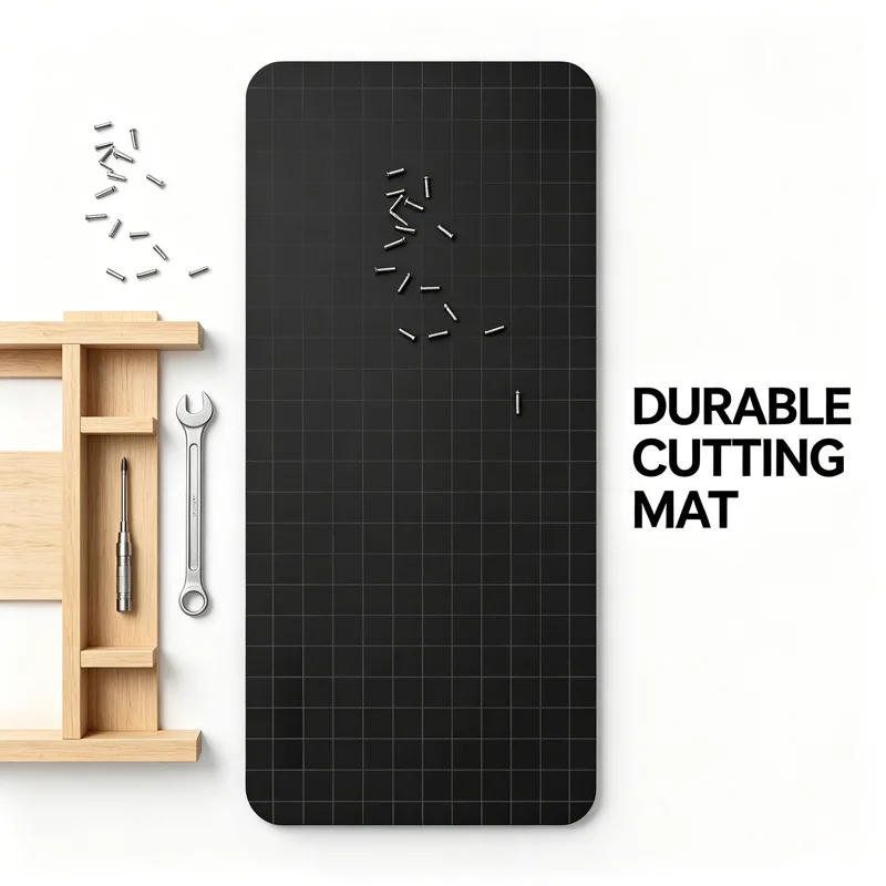 Electronic Disassembly Magnetic Silicone Pad Grid Magnet Screw Storage Mat Heatproof Non-Slip for Phone PC Watch Repair Station