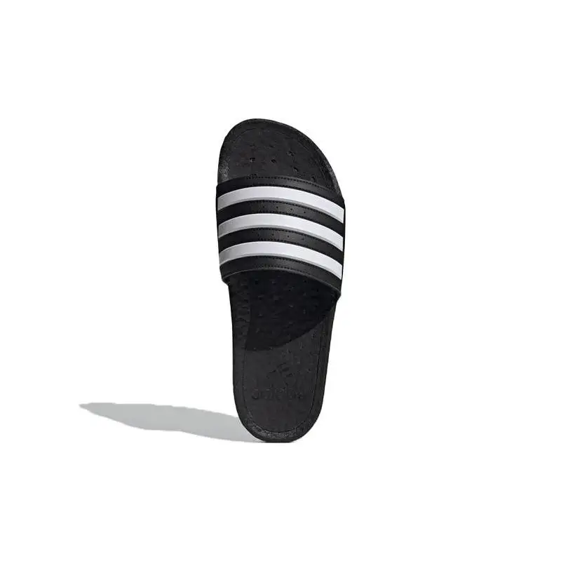 adidas Adilette Boost Slides Nero Strisce Bianche Scarpe da ginnastica FY8154