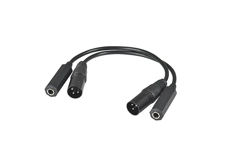 Top Deals 6.35mm 1/4 Inch TRS to XLR Female to male Cable 3 Pin male Plug Stereo Microphone Cable Audio Cord