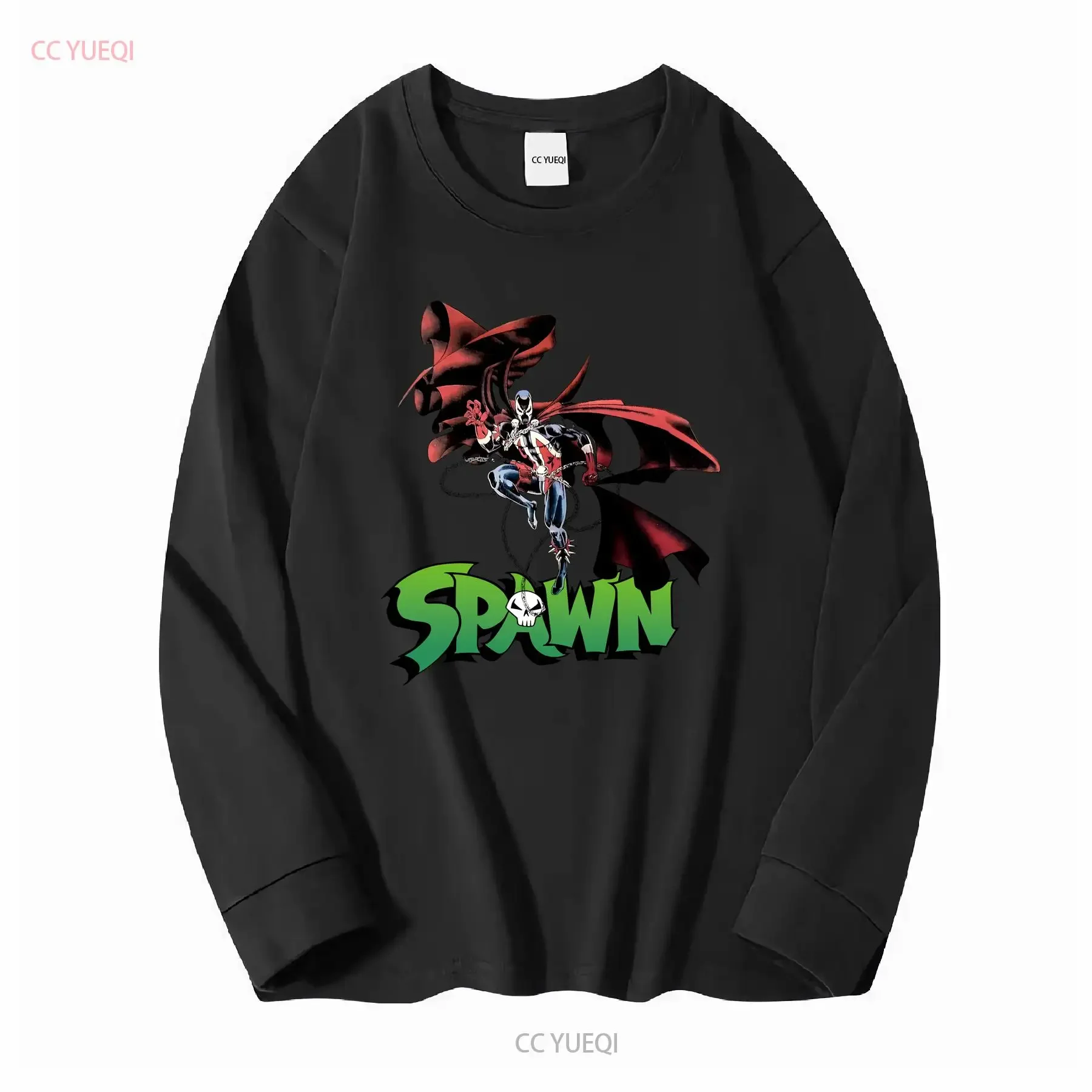 Todd Mcfarlane Productions Spawn graphics short sleeve T shirt 90s NH11328 vintage Washed Soft Stretched homme Casual Unisex - view 3