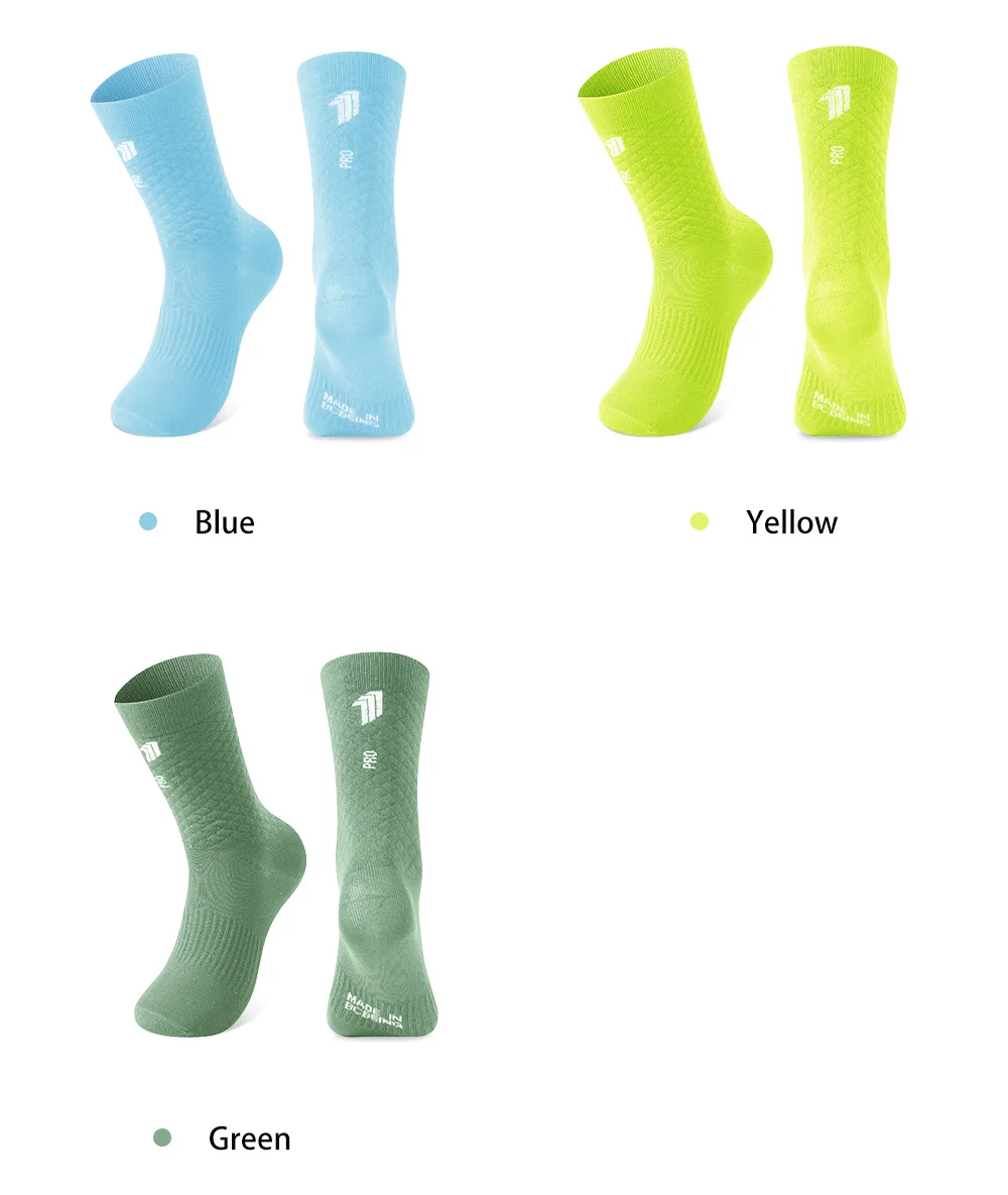 BCBE-ING Radsocken, atmungsaktiv, professionelle Sportsocken für Herren und Damen, bequeme, hochelastische, rutschfeste Outdoor-Fahrradsocken – Detail 7