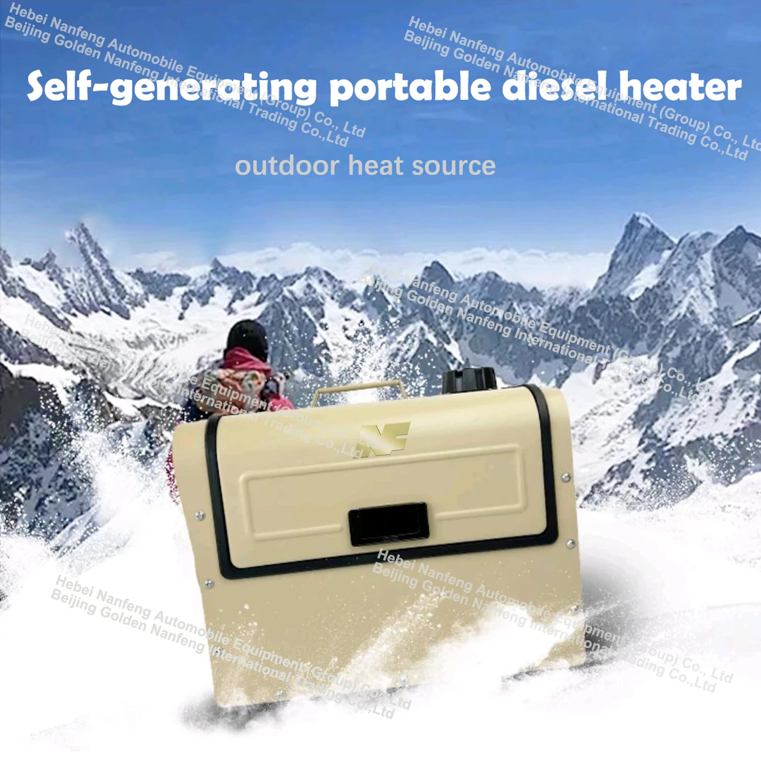 NF 16.8V Outdoor Heat Sources 1KW 4KW Rv Tent Camper Portable Self Generating diesel air Parking Heater