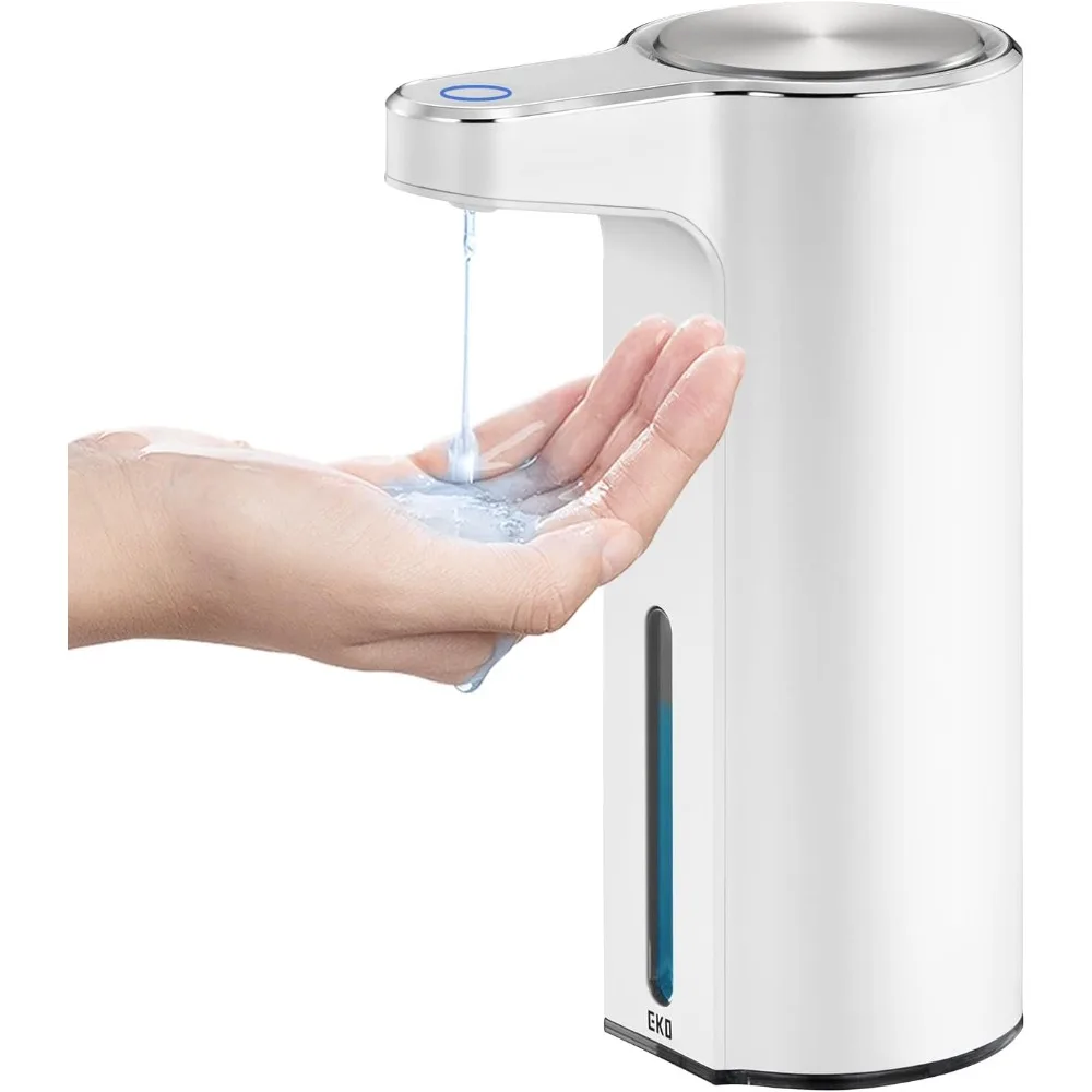 

Touchless Automatic Soap Dispenser for Kitchen and Bathroom Rechargeable Water-Resistant Liquid Hand Soap Dispenser 9 fl oz