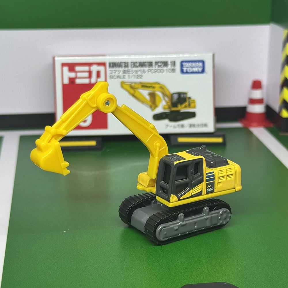 

Takara Tomy Tomica No.09 Komatsu Power Shovel PC200 Galeo Die Casting Static Alloy Car Mode Collection Display Boy Toy Gift