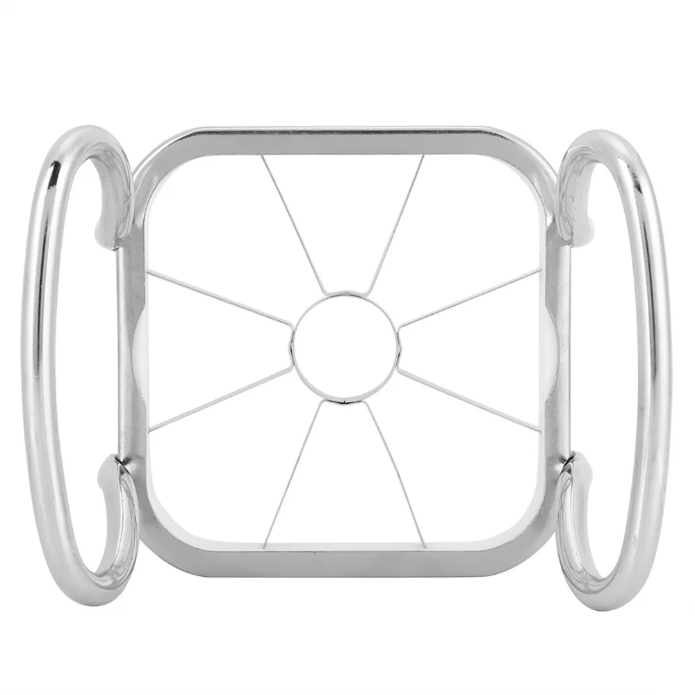 Stainless Steel French Fry Cutter Manual 5 in 1 Potato Chipper Multi-Purpose Easy to Clean Fruit Chopper Home Cooking