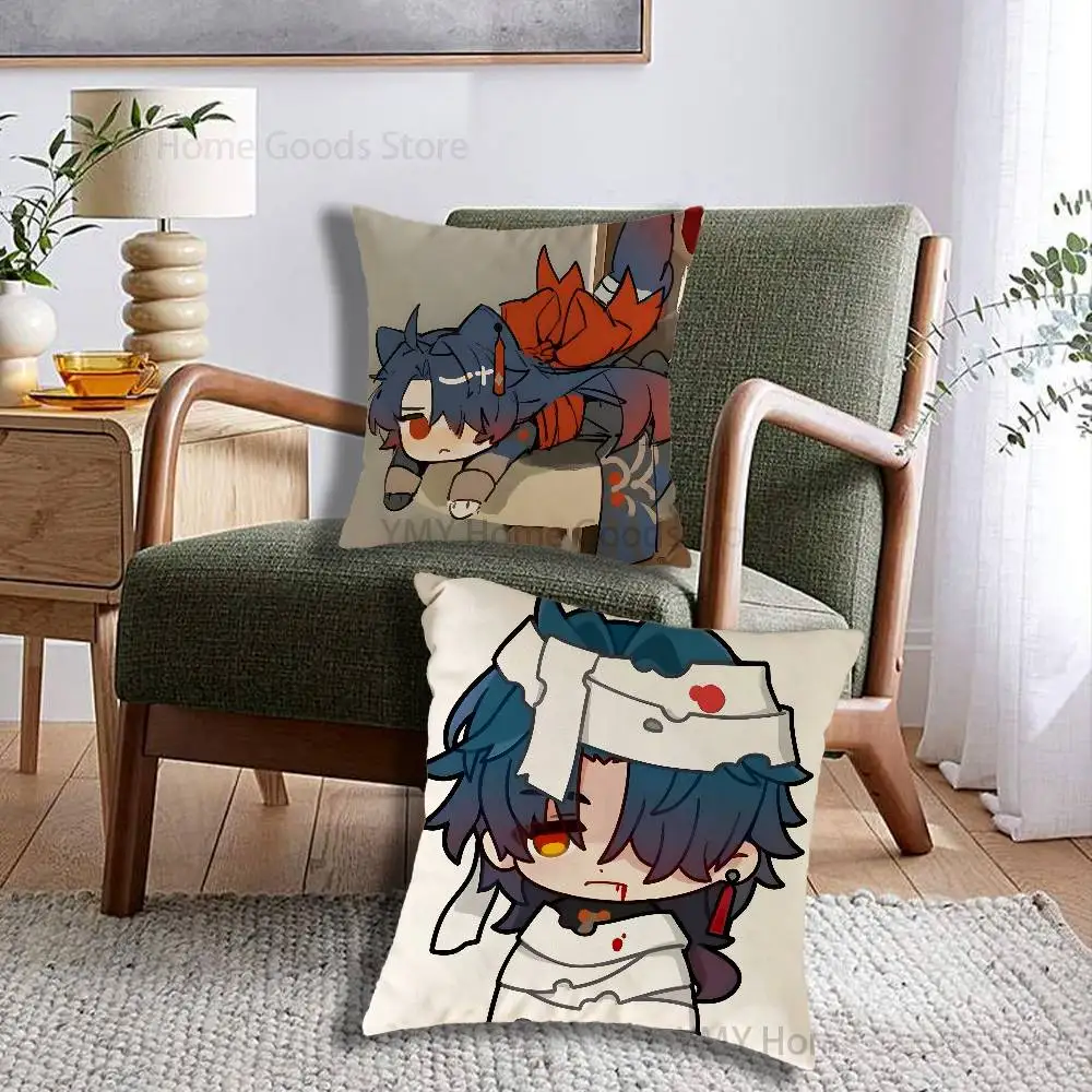 B-Blade Stars R-Rail Cute Gifts PillowCase Sofa Cushion Cover Suitable For Home Bedroom Room custom Decor