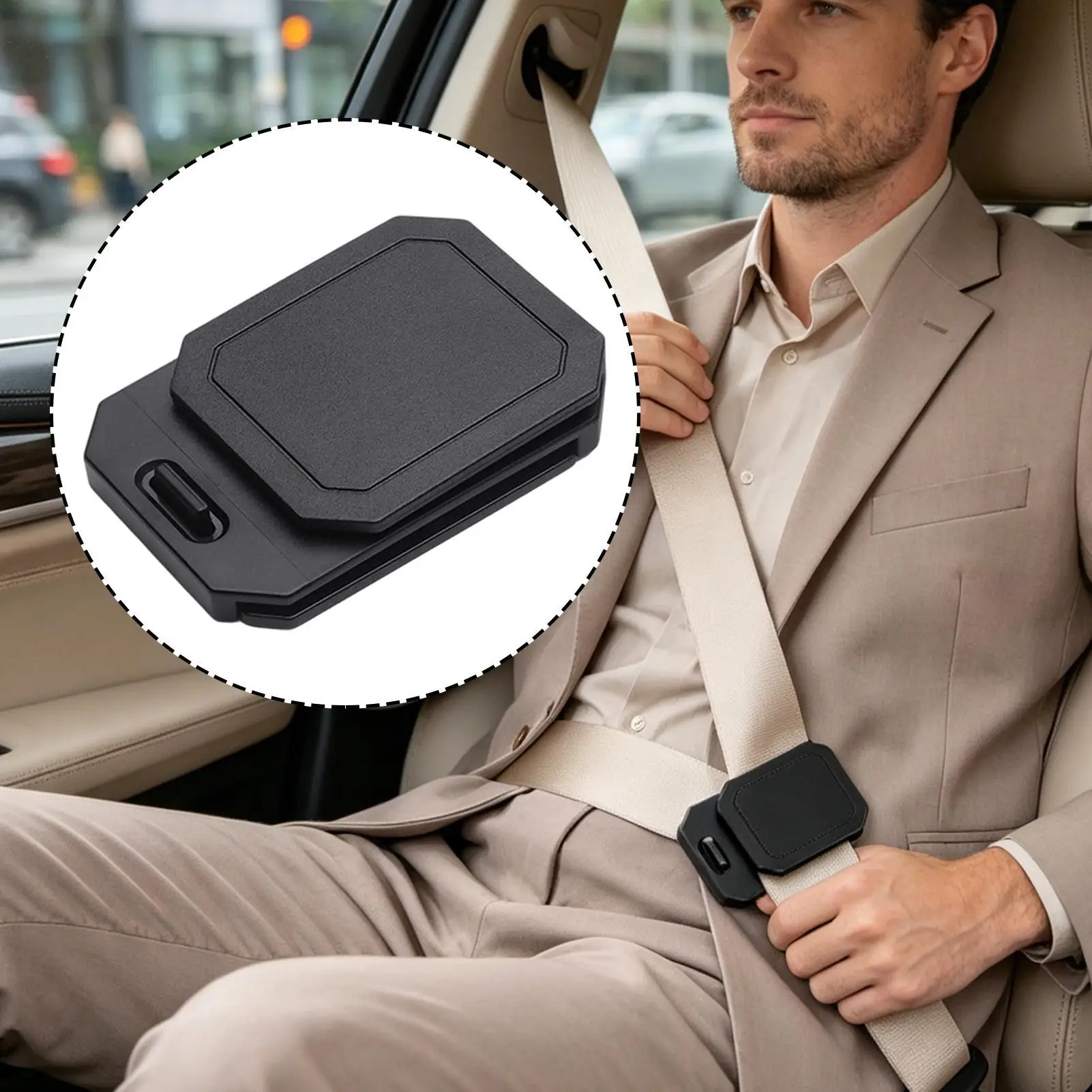 Seatbelt Adjuster For Car Comfortable Universal Safe Portable Holder Kids Seatbelt Adjuster For Maternity Women Girls Boys Kids