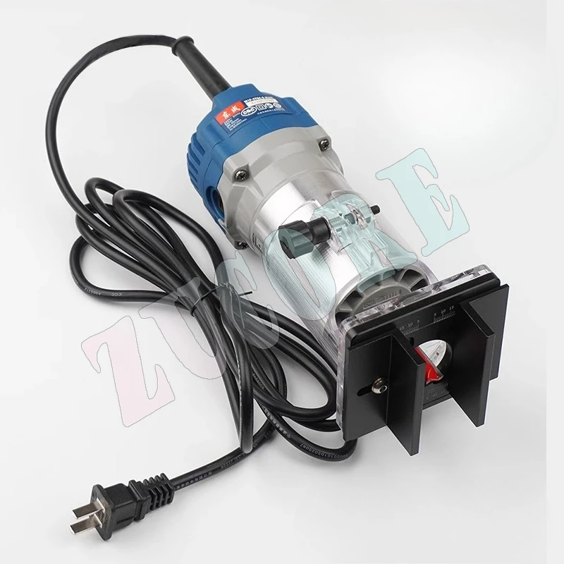 2-in-1 connector slotted bracket woodworking trimmer rack invisible fastener slotting positioner mold