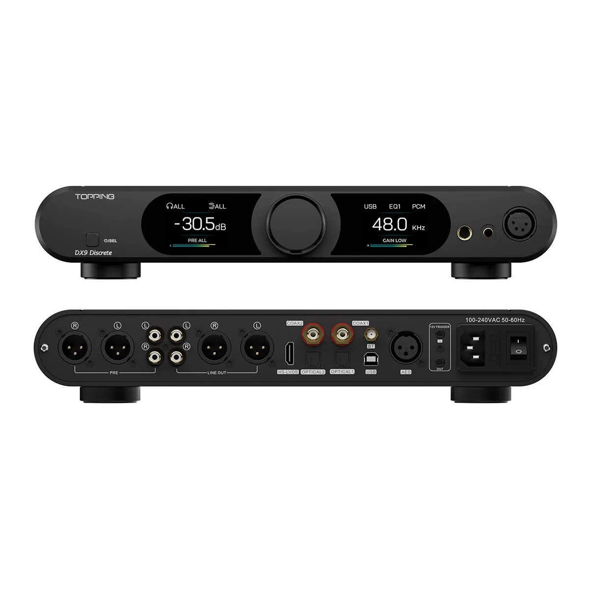 TOPPING DX9 Discrete Fully Balanced DAC AMP Headphone Amplifier COMBO