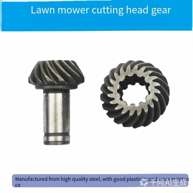 Lawn Mower, Brush Cutter, Harvester, Lawn Mower, Working Head of Lawn Mower, Gear Box Cutter Head, 7 Teeth and 9 Gear Fittings.