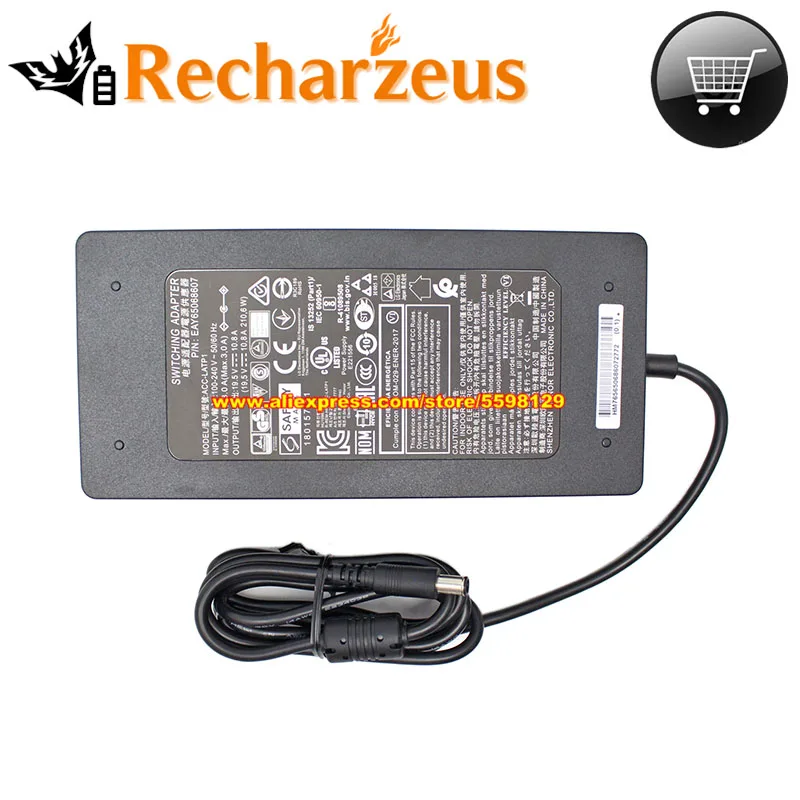 Genuine For LG ACC-LATP1 DA-180C19 AC Adapter EAY65068604 19.5V 10.8A 210W For 32BL95U 32UL950-W 32UD99 34WK95C 32UN880 38GL950G