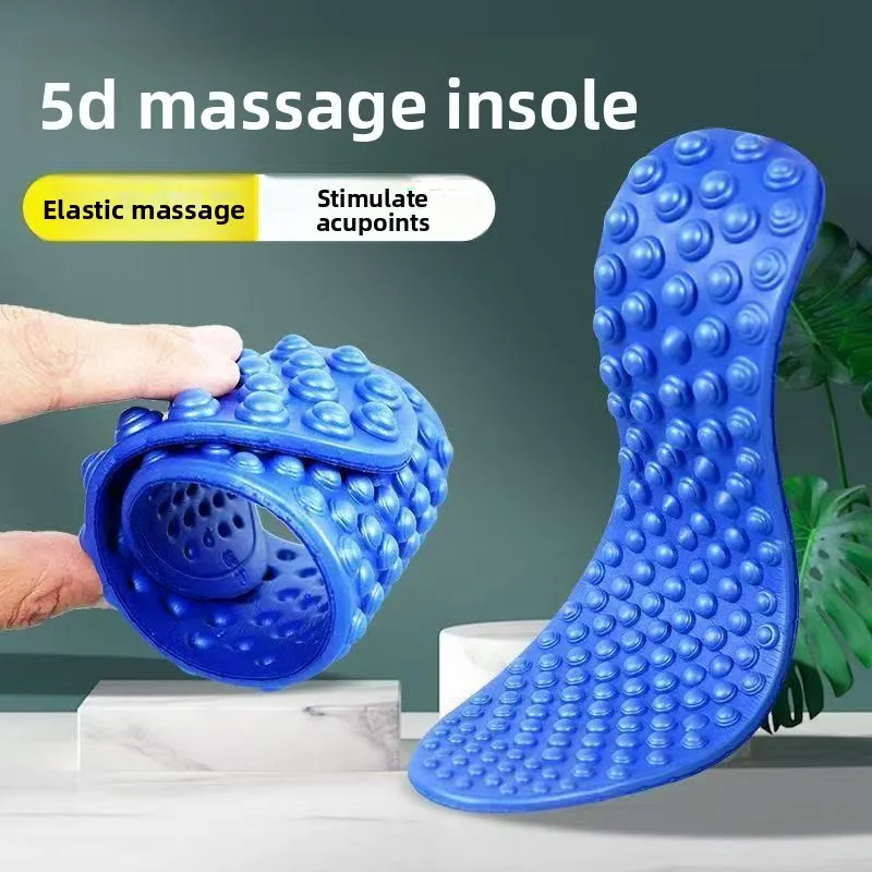 

Стельки для точечного массажа на мягкой подошве для всего ног, вставки для рефлексологического массажа для мужчин и женщин, удобная подушка для занятий спортом и бегом