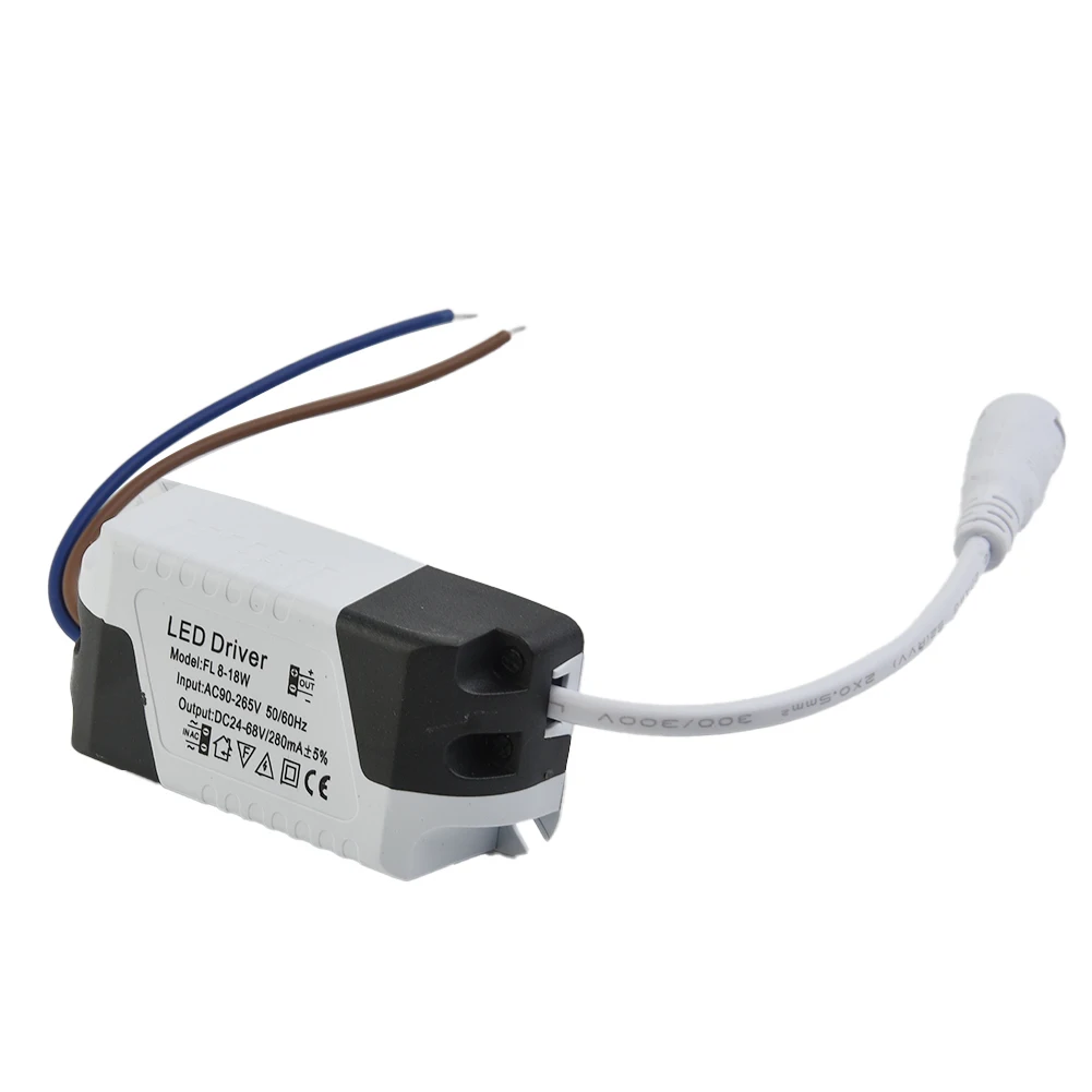 LED Driver 90-265V 8-18W/8-24W Over Voltage Current Overheating Protection For LEDs Ceilling Light Lamp Power Supply Unit