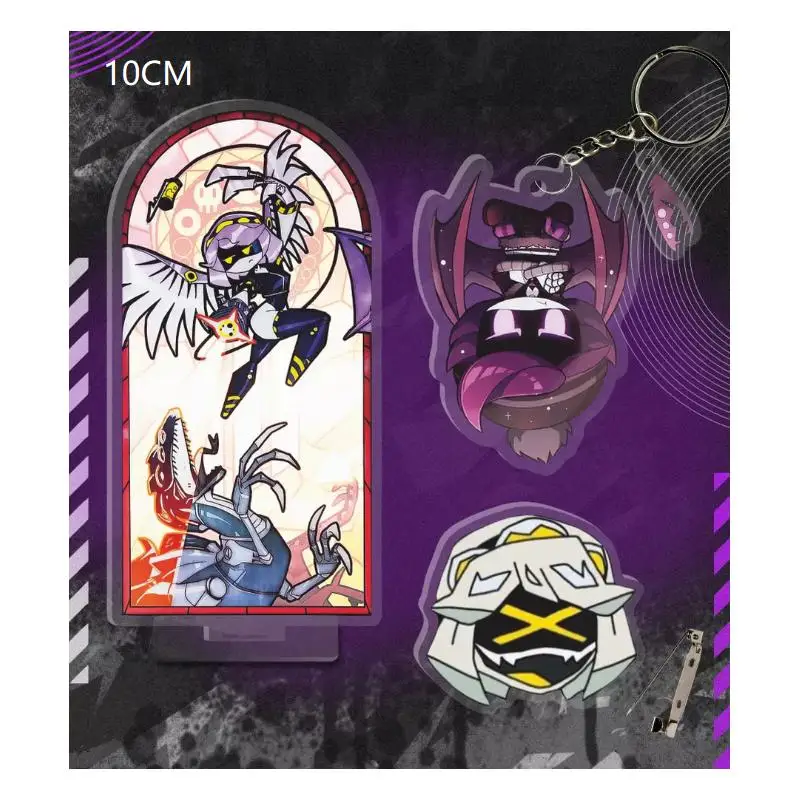 Acrylic Standee for Murder Drones Uzi Doorman Doll Keychain Pendant Badge Brooch Acrylic Standing Plates Desktop Decoration Gift