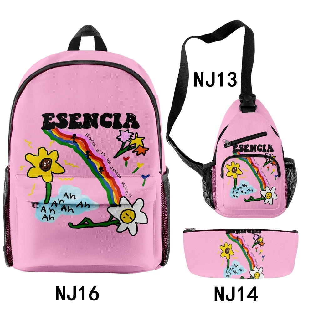 Humbe Esencia Rucksack dreiteiliges Set Unisex Schultern Tasche Mode Streetwear Reisetaschen