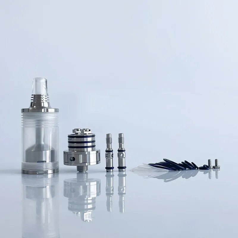 2025 جودة عالية BY-kA V.9 V9 MTL RTA رذاذ خزان قابل لإعادة البناء 3.5 مللي/5 مللي 22 مللي متر نمط خزان Vape بواسطة Rekavape Supply