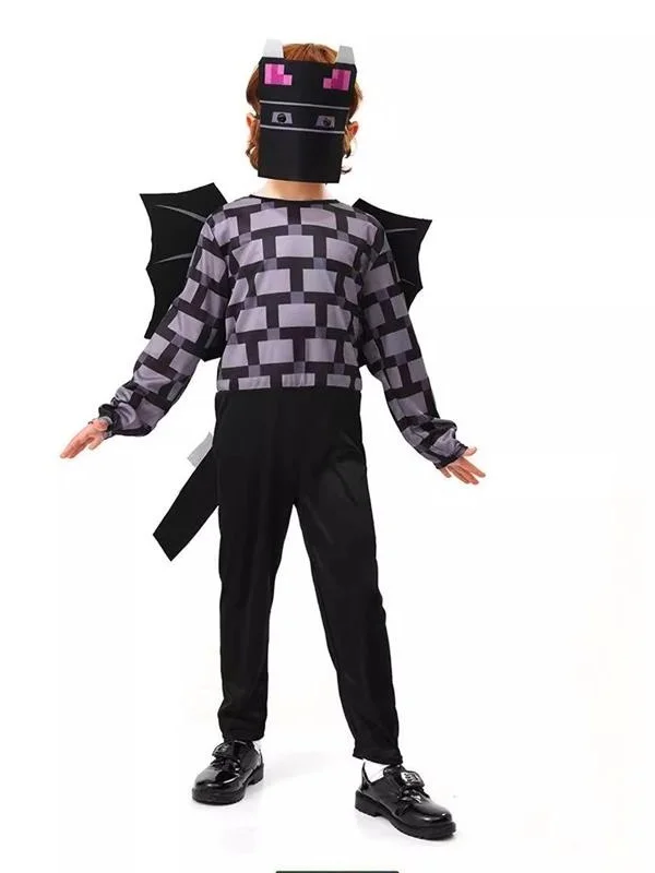 

Halloween Children's Bat Carnival Performance Costume Traditional Ethnic Stage Performance Outfit Spring 2026 No Brand