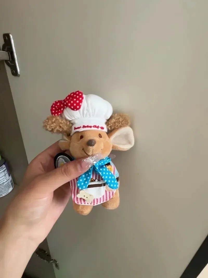 Nowa Śliczna Lalka Dziecięca Roo Kubuś Puchatek Pluszowa Lalka Wypchana Zabawka Śliczna Lalka Kanciastoporty Zawieszka do Torby Marionetka Prezent dla Uczennicy