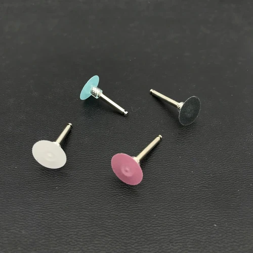 Imagen 2 del producto Disco de pulido de acabado Dental de 20 piezas, disco pulidor Dental con mandril, Material de relleno de resina Dental