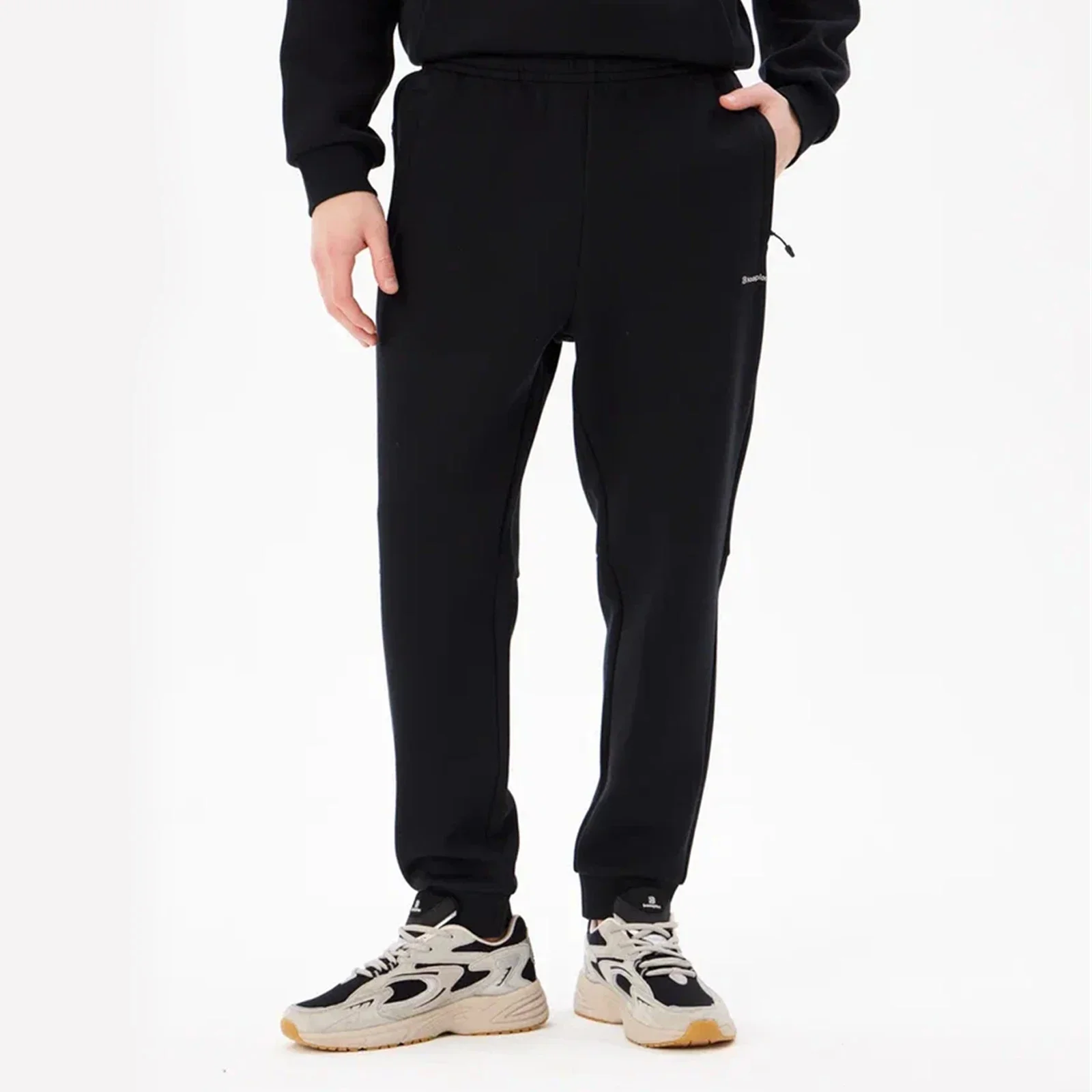 

Baasploa Men Solid Long Pants New Casual Breathable Jogging Loose Sports Trousers Male Soft Training Fitness Sportswear Leggings