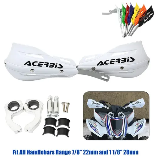 Imagen 1 del producto Protector de mano para motocicleta Universal, 22mm, 28mm, cubierta, Kits de montaje de mango, guardamanos apto para todas las motos de cross Enduro