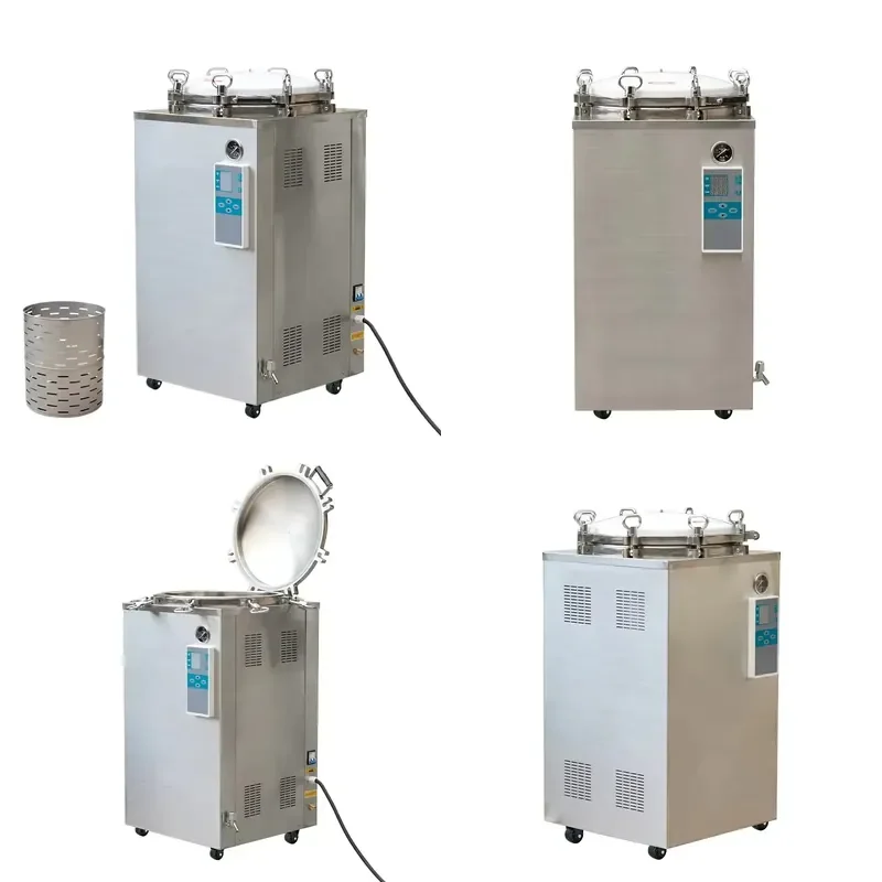 26 Fully Automatic Steam Sterilizer High Temperature Stainless Steel Food Laboratory Equipment for Disinfection and