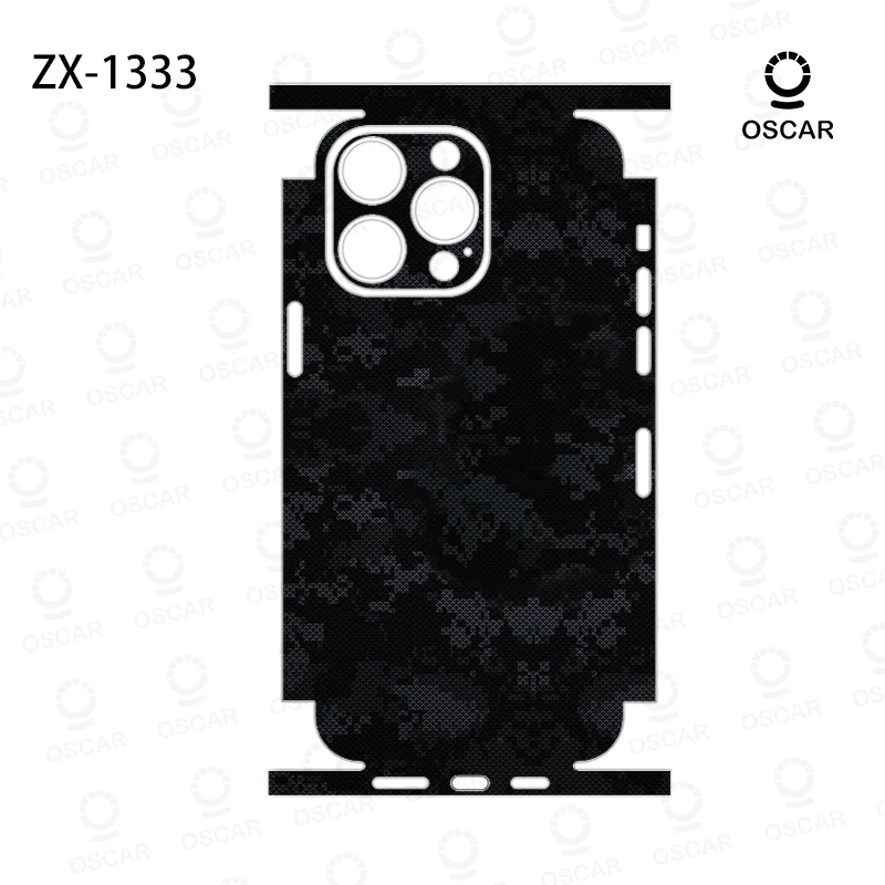 OscarSkinZ Wrap For iPhone 16 Pro Max Sticker 15 14 Plus Back Film 13 12 Mini Protective Decal Side Frame Back Protector