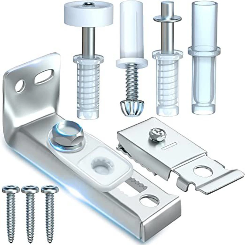 

Sliding Folding Door Roller Wheel Hanger Track Guide Rail Hardware Kit Set​​