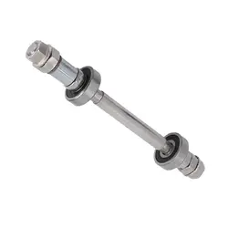 Eje sólido plateado 140-180mm – Rodamiento 6000 para carrete de pesca