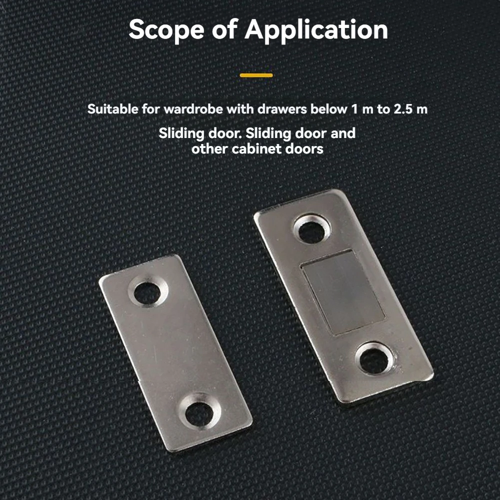 Nuovo armadio magnetico chiusure magneti per porte ultrasottili ferma adesivo invisibile chiusura per cassetti armadio da cucina chiudiporta chiusura morbida